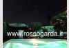 piscina notte villa vista panoramica Soiano