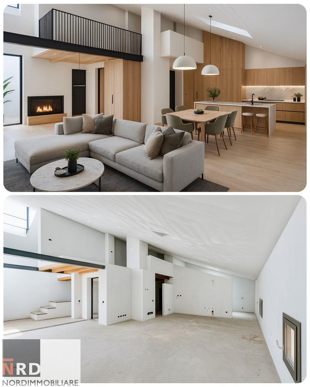 Nuovissima Mansarda da Personalizzare in Contesto Esclusivo