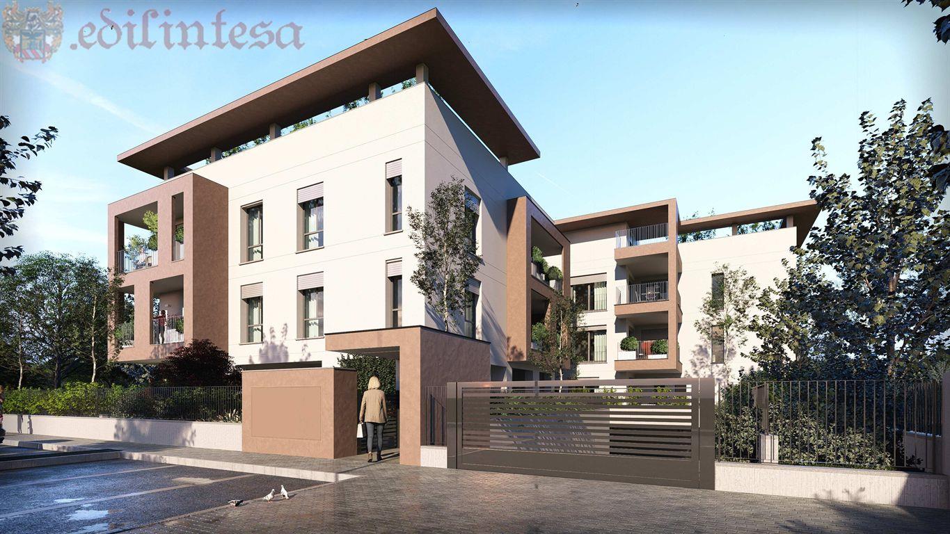 NUOVA RESIDENZA IN MONZA  -  ELEGANTE TRILOCALE CON GIARDINO .- RECUPERO SISMA BONUS