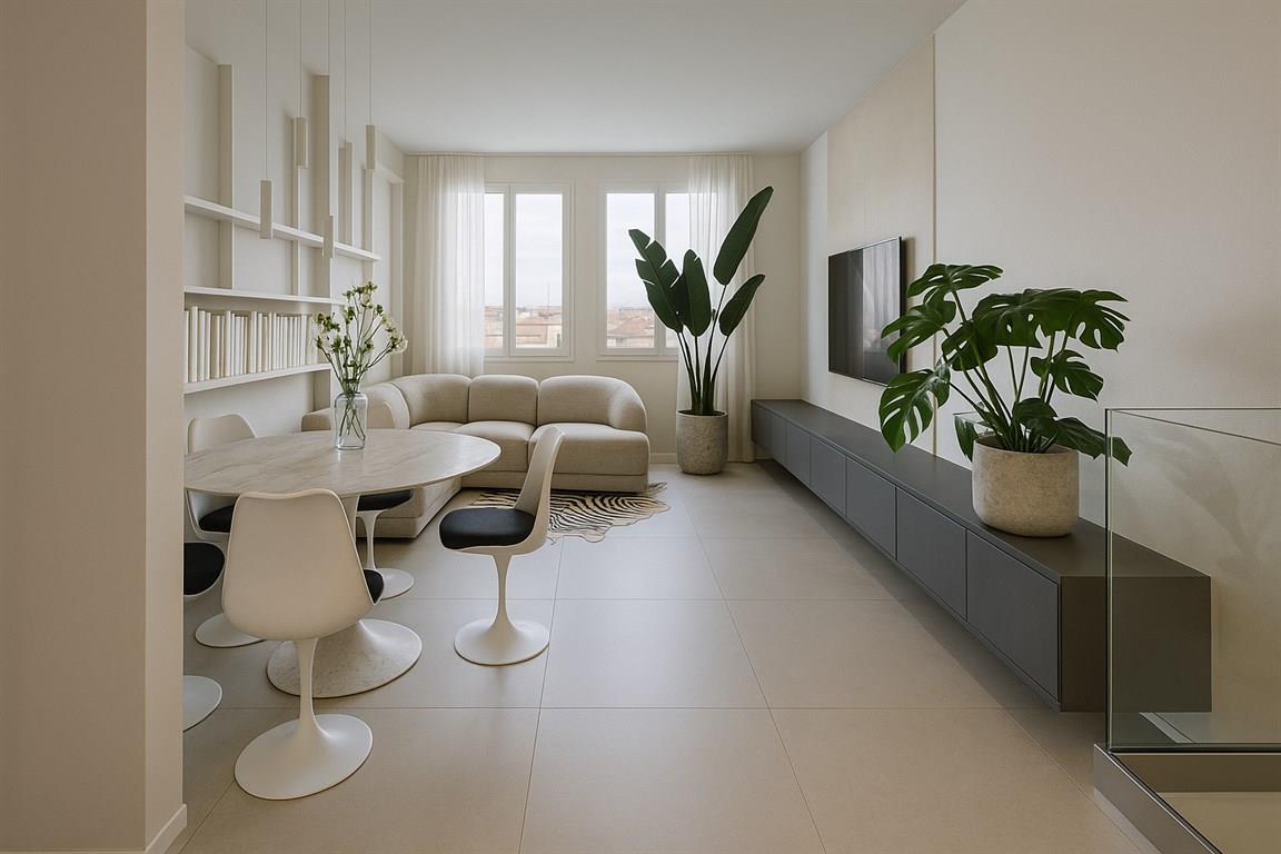 Soluzione indipendente con terrazzo e garage triplo nel cuore di Lugo