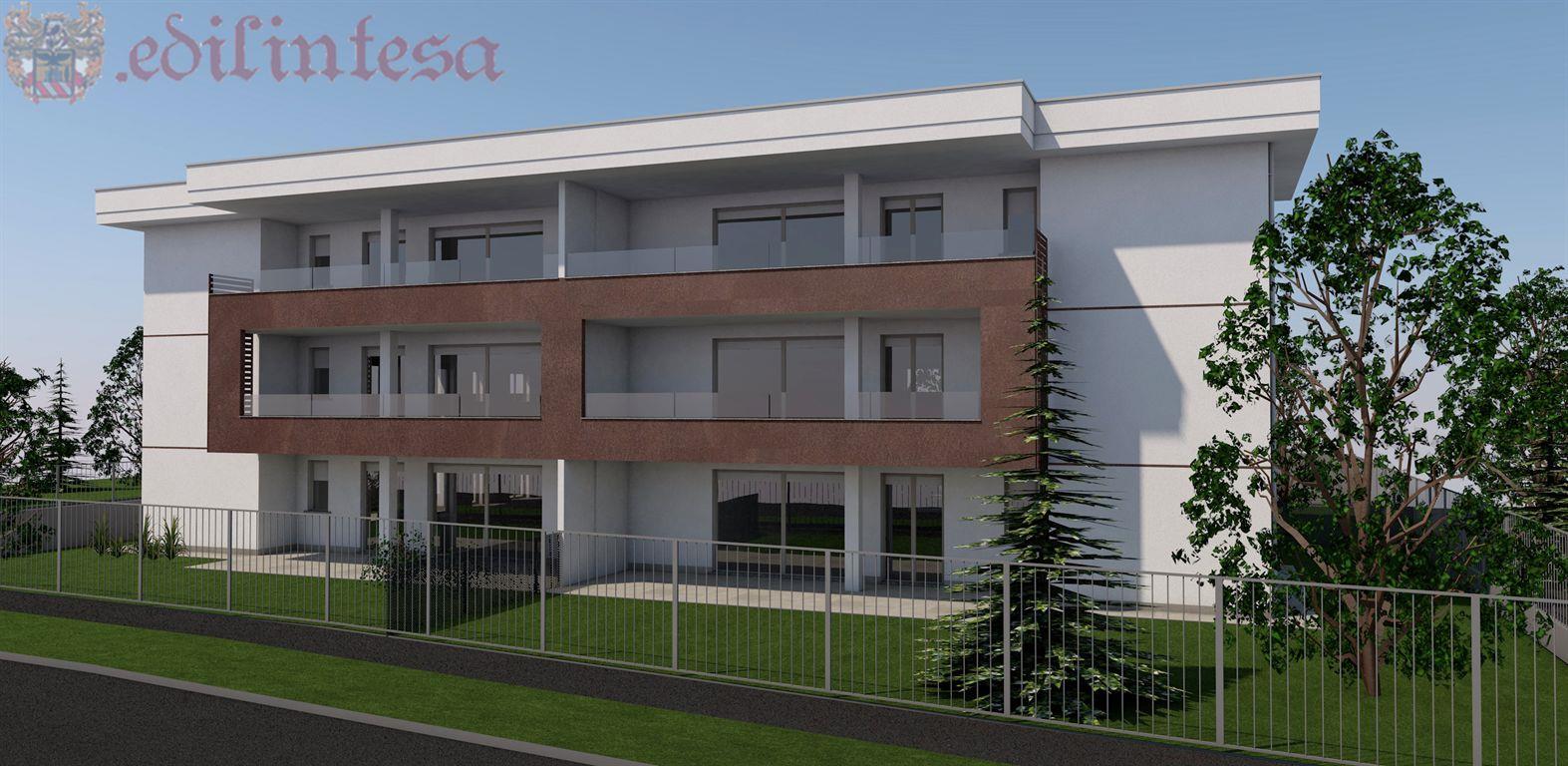 RESIDENZA IL PARCO : Trilocale con giardino privato e possibilita' di serra bioclimatica