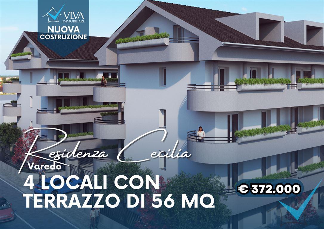 Nuova costruzione a Varedo - Residenza Cecilia - 4 Locali con Terrazzo di 59 MQ!