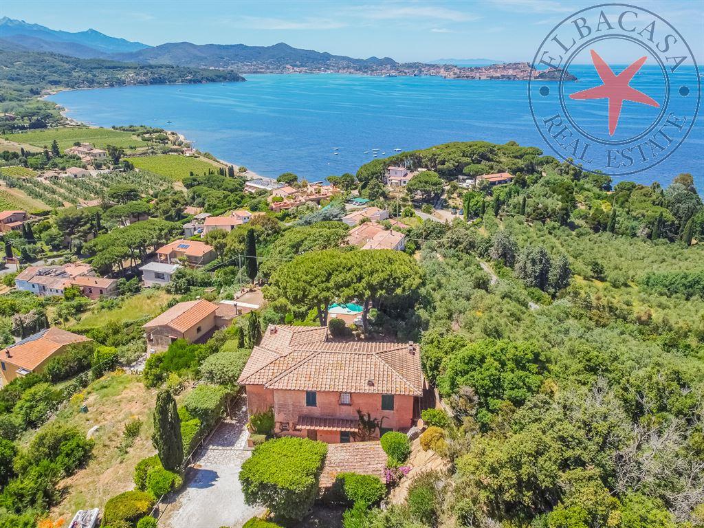 PORTOFERRAIO - ELBA - VILLA PANORAMICA CON PISCINA