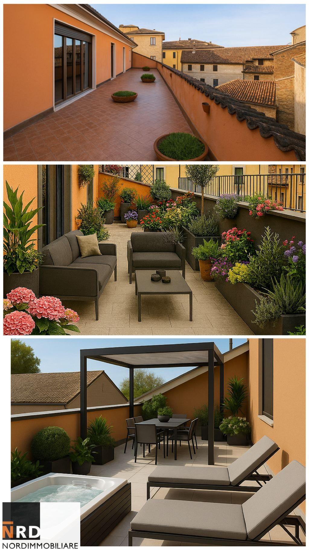 Elegante Attico con Terrazza Abitabile di 90 mq