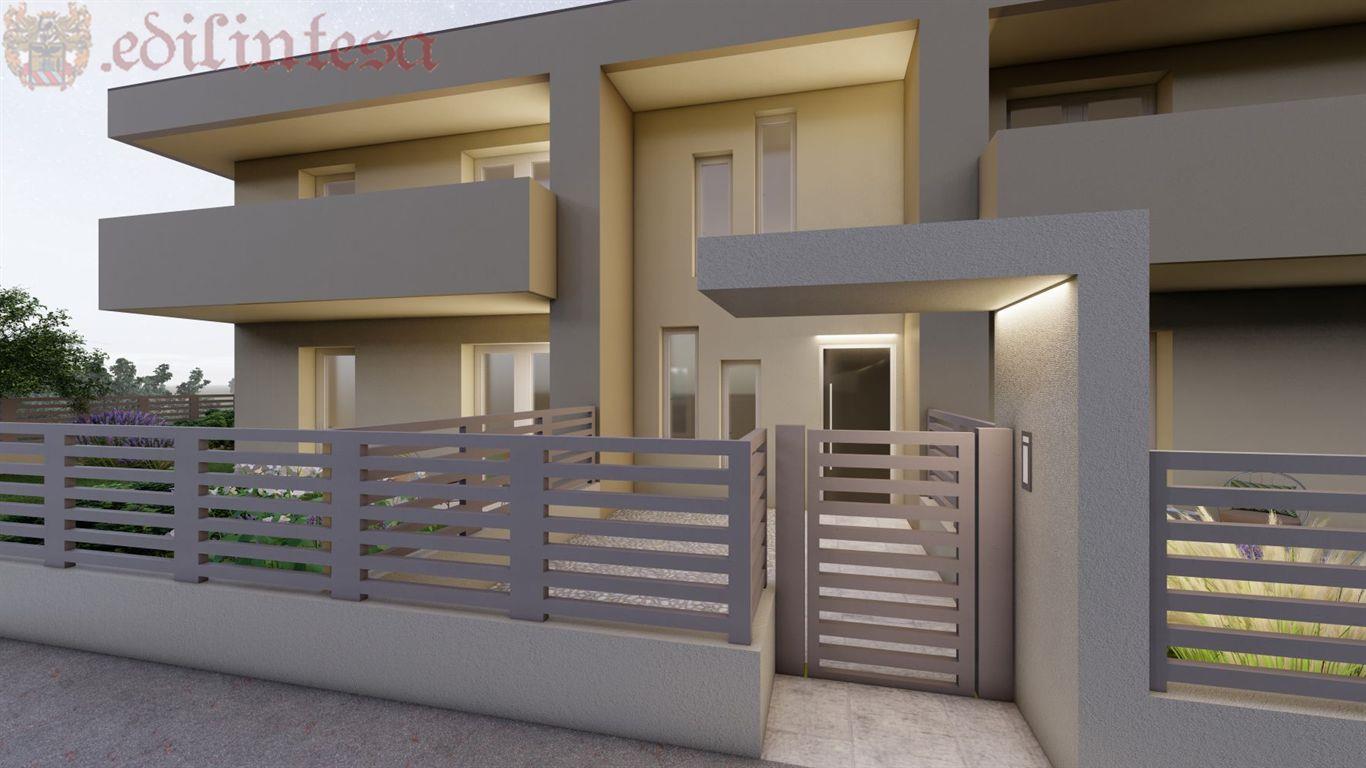 NUOVO ED AMPIO QUATTRO LOCALI CON STUPENDO GIARDINO  E BOX DOPPIO IN PALAZZINA DI MODERNO ED ELEGANTE DESIGN
