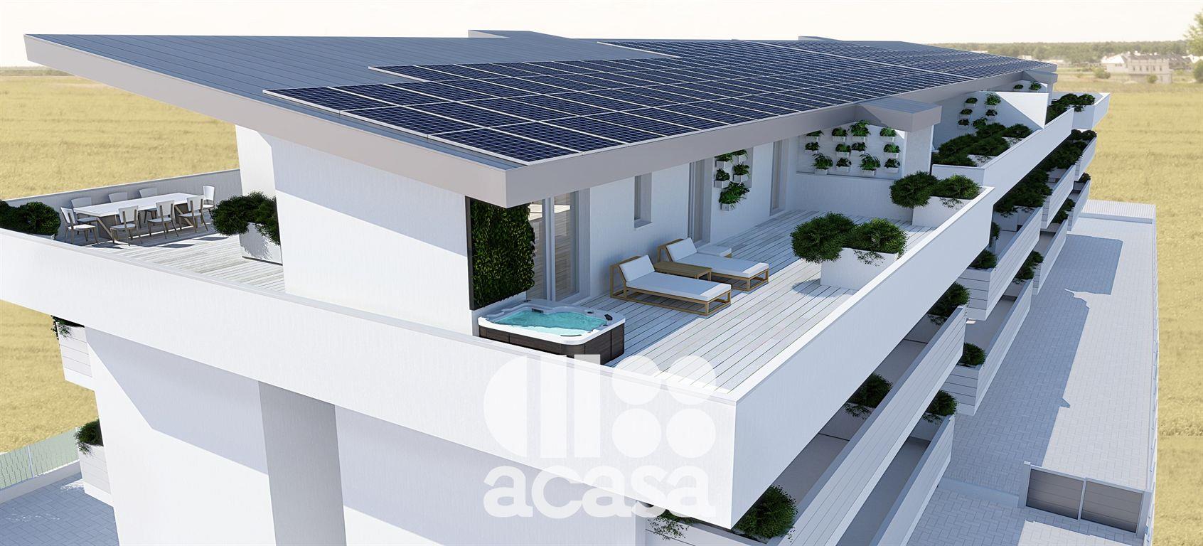 ATTICO CON TRE CAMERE E TERRAZZI PANORAMICI AD ALTA EFFICIENZA ENERGETICA