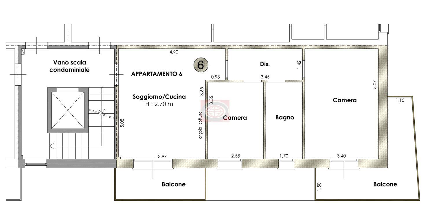 S. MAURO PASCOLI (TC1034f): trilocale con terrazzi e garage. In costruzione.