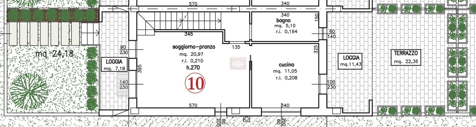 CASE FINALI (VSC496a10): villetta a schiera angolare, NUOVA