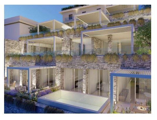 ESCLUSIVO APPARTAMENTO DI LUSSO VISTA MARE DI NUOVA COSTRUZIONE CON PISCINA PRIVATA IN LIGURIA