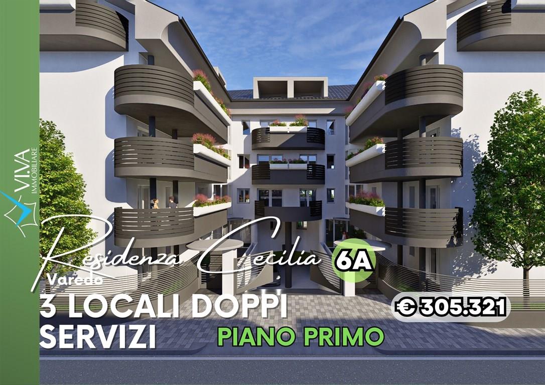 Trilocale 6A Doppi Servizi - R E S I D E N Z A C E C I L I A -