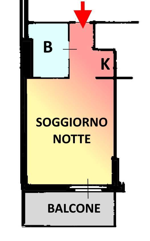 Elegante Monolocale con terrazzino in Via Melzo 13, locabile da 6 a 18 mesi. € 1.000 mensili spese ed utenze incluse - Per informazioni e/ appuntamenti: Milano Servizi Immobiliari srl - Tel. 02.688.08.11 r.a.