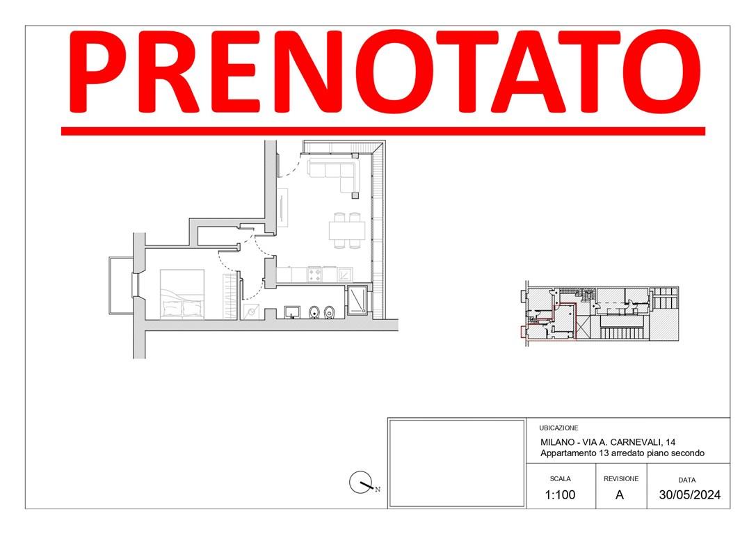 Dergano: Via Carnevali. Bilocale con terrazzo. Nuovo. Unità 13 - € 220.000,00 - Per informazioni e/ appuntamenti: Milano Servizi Immobiliari srl - Tel. 02.688.08.11 r.a. - zorzini@milanoservizi.eu