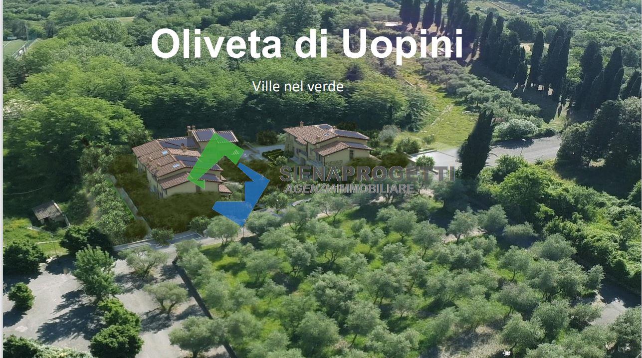 Appartamento terra-tetto ad Uopini, Monteriggioni.