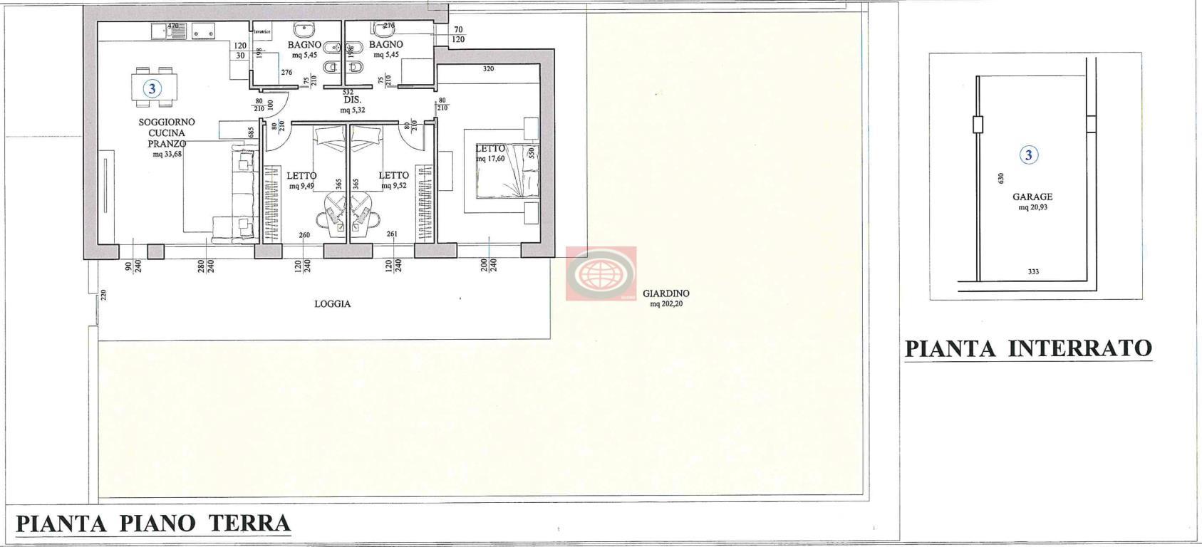 S. MANURO IN VALLE (AC607c): quadrilocale con giardino e garage. Nuova costruzione.