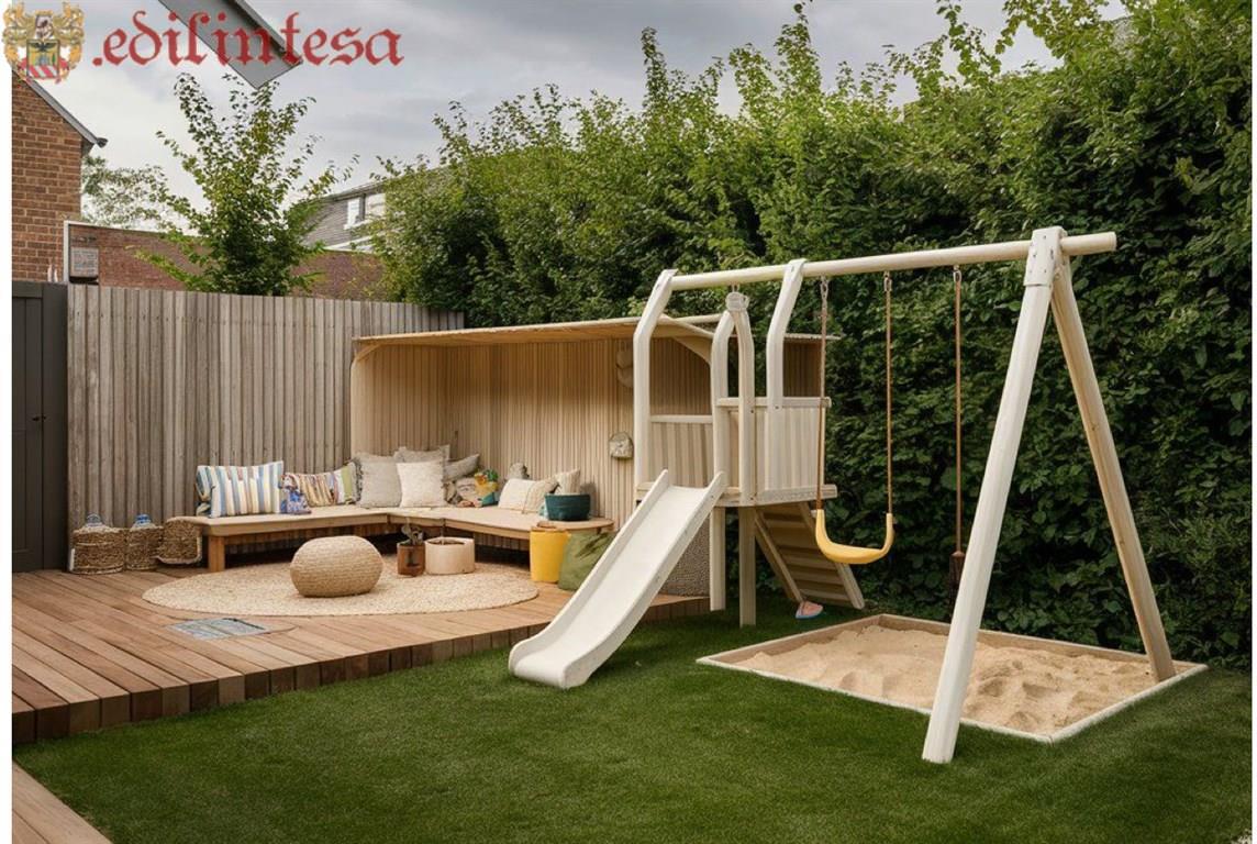 Trilocale con giardinetto  privato