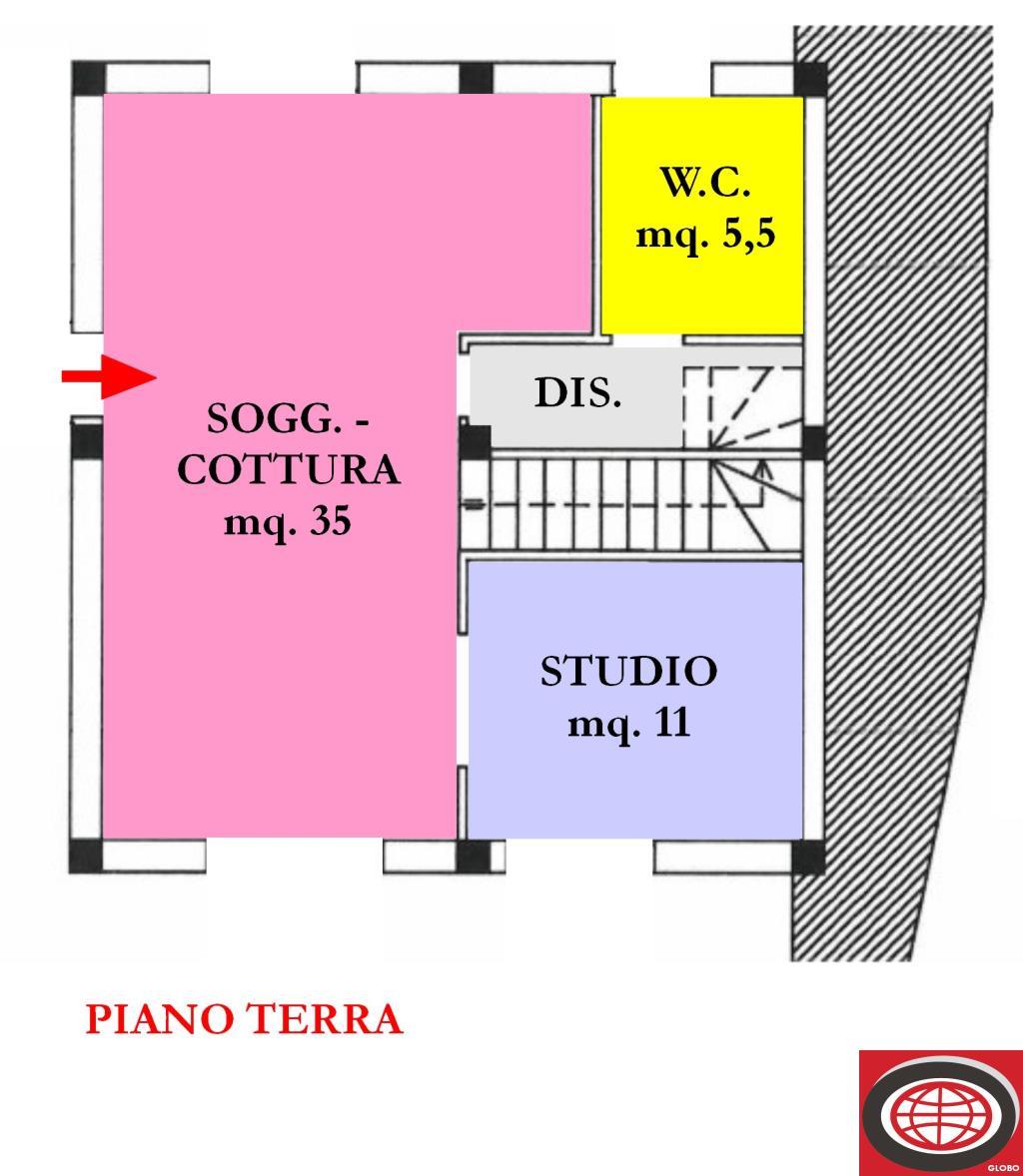 CESENATICO - Borella (BTC251) Porzione di bifamiliare allo stato grezzo