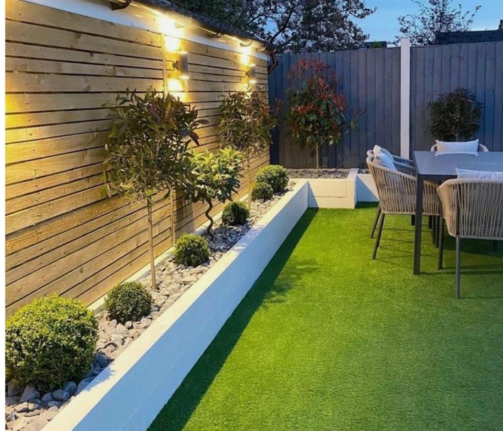 Trilocale con giardino privato