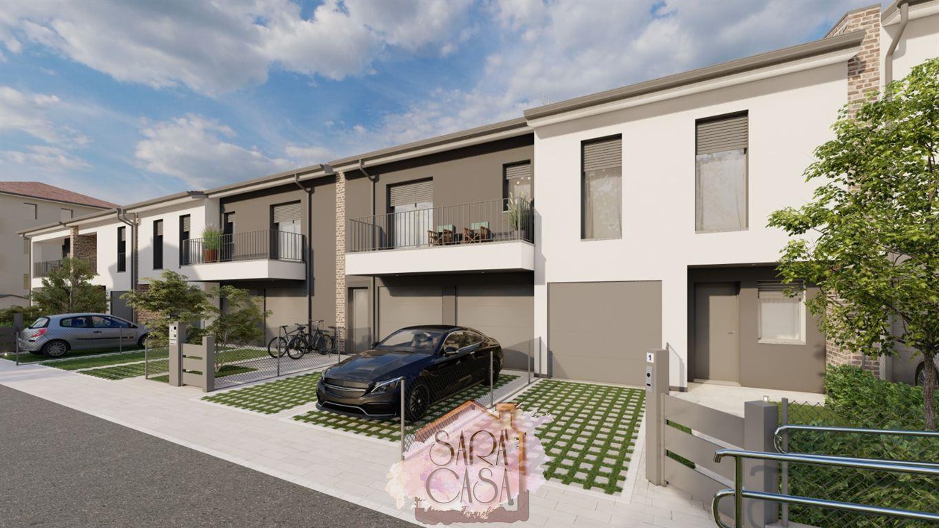 LUMINOSA VILLETTA CON GIARDINO PRIVATO, GARAGE E POSTO AUTO