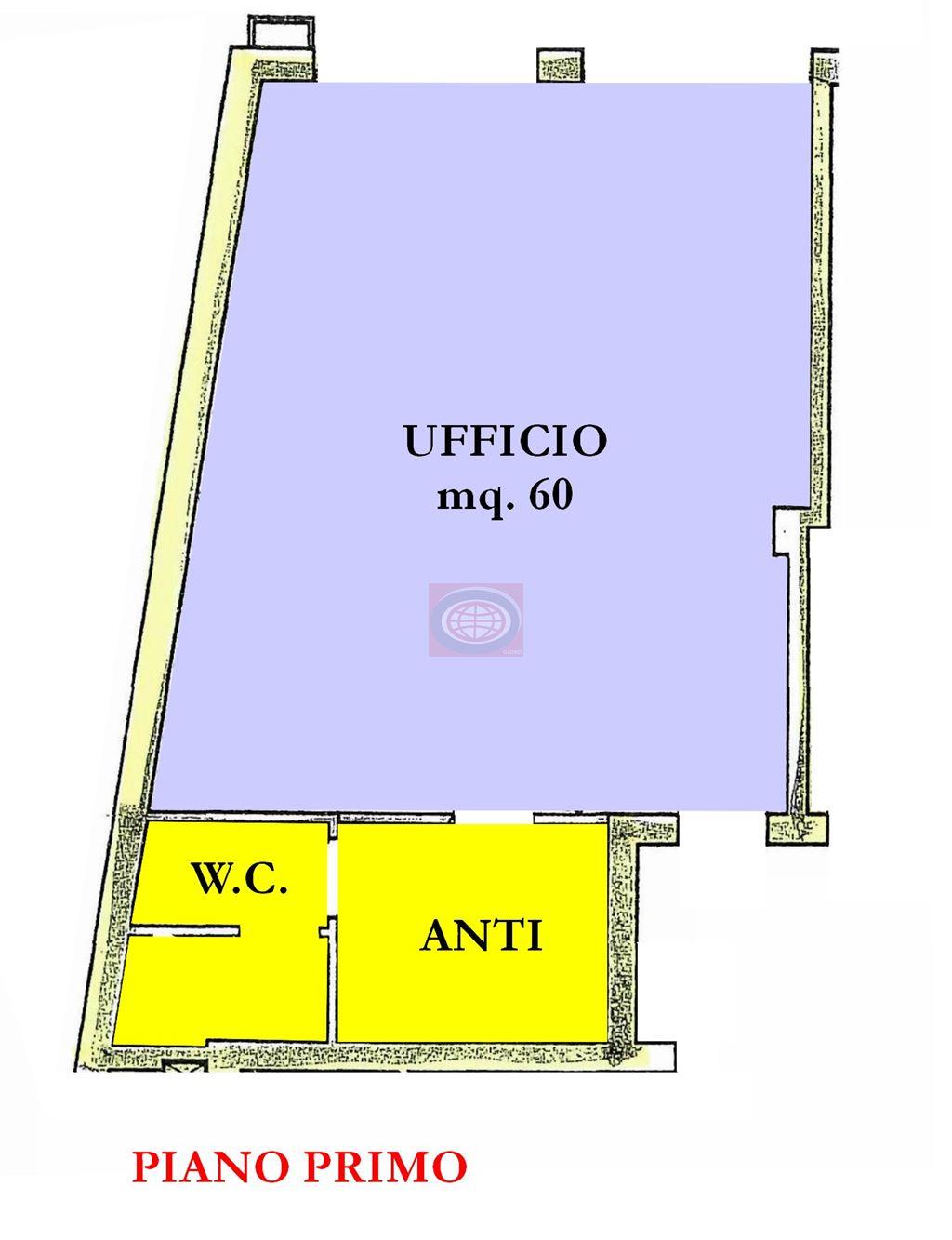 CESENA - VIGNE (AUN207) Affittasi UFFICIO al primo  piano con garage in palazzina di recente costruzione, disponibile anche per la vendita, libero a fine ottobre 2023