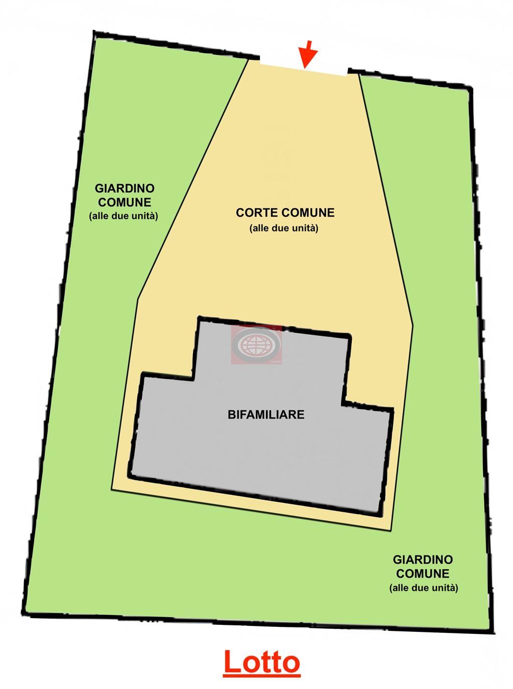 Cesena - Madonna dell'Olivo (AC679): quadrilocale in bifamiliare