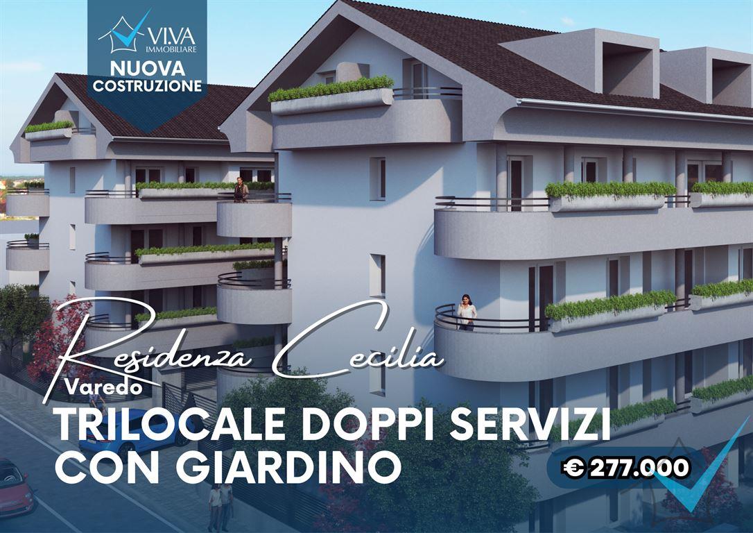 Nuova costruzione a Varedo - Residenza Cecilia - 3 Locali con Giardino!