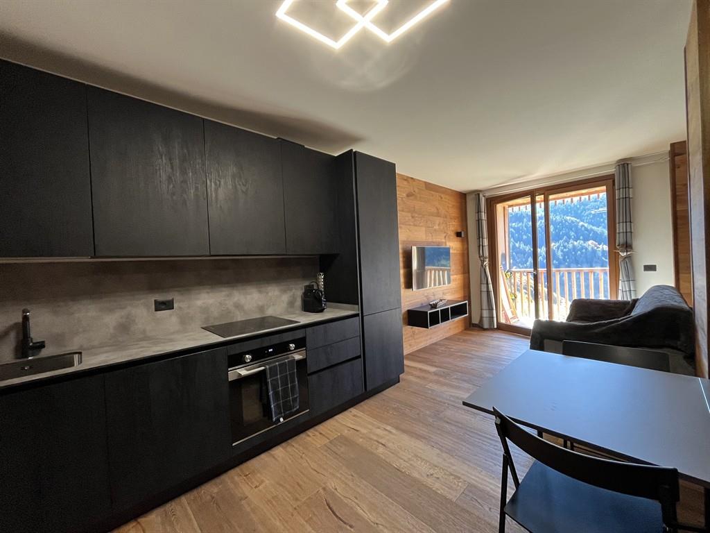 Frabosa Sottana (CN), frazione Prato Nevoso - Borgo Stalle Lunghe, appartamento arredato con terrazzo panoramico e box auto