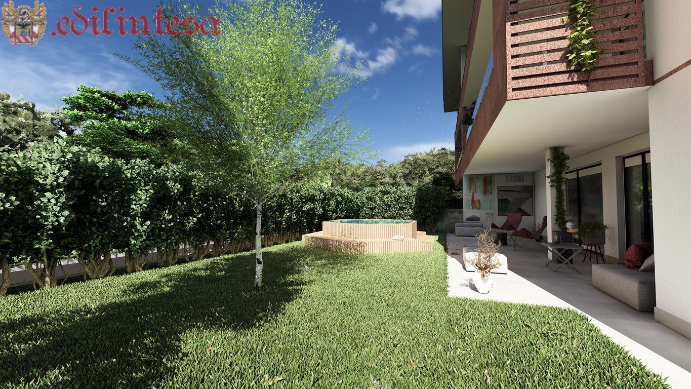 RESIDENZA AL PARCO : Bilocale  con  bellissimo giardino privato