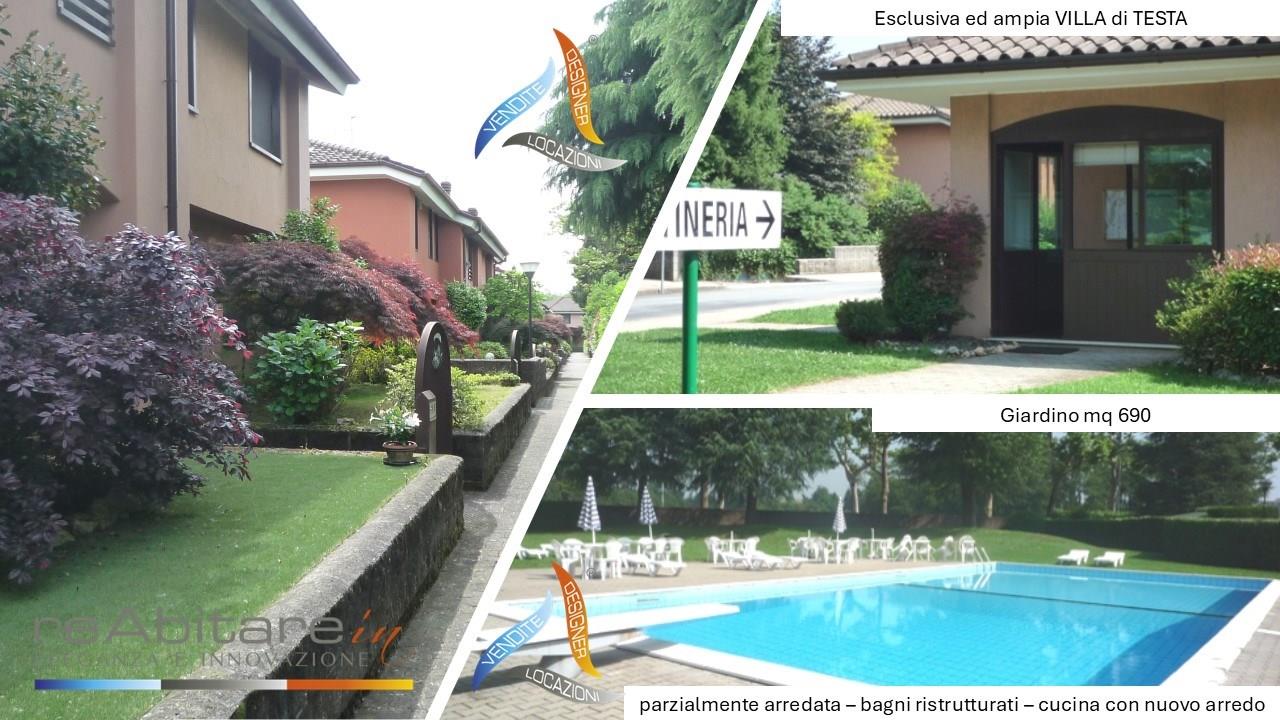 Esclusiva VILLA parzialmente arredata all'interno della residenza le 
