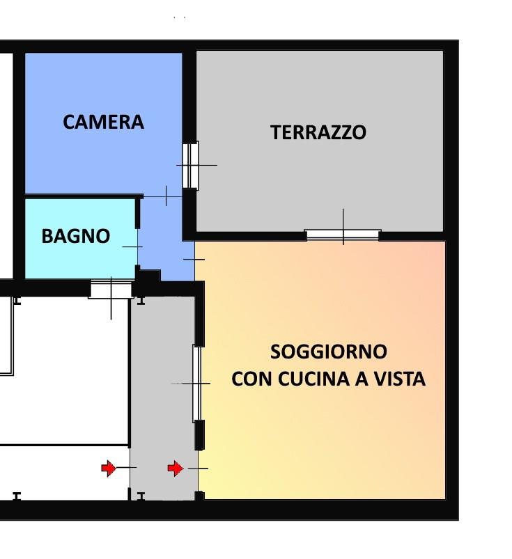 Dergano: Via Carnevali. Bilocale con terrazzi. Nuovo. Unità 11 - € 320.000,00 - Per informazioni e/ appuntamenti: Milano Servizi Immobiliari srl - Tel. 02.688.08.11 r.a. - zorzini@milanoservizi.eu
