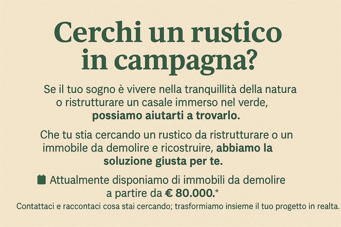 Rustico in campagna
