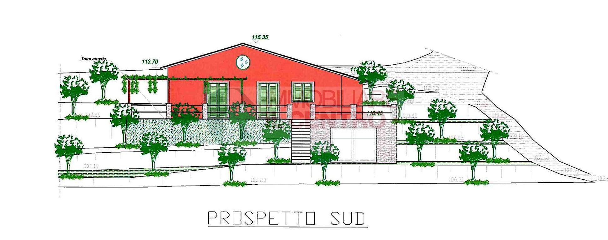Terreno edificabile con progetto per villetta indipendente
