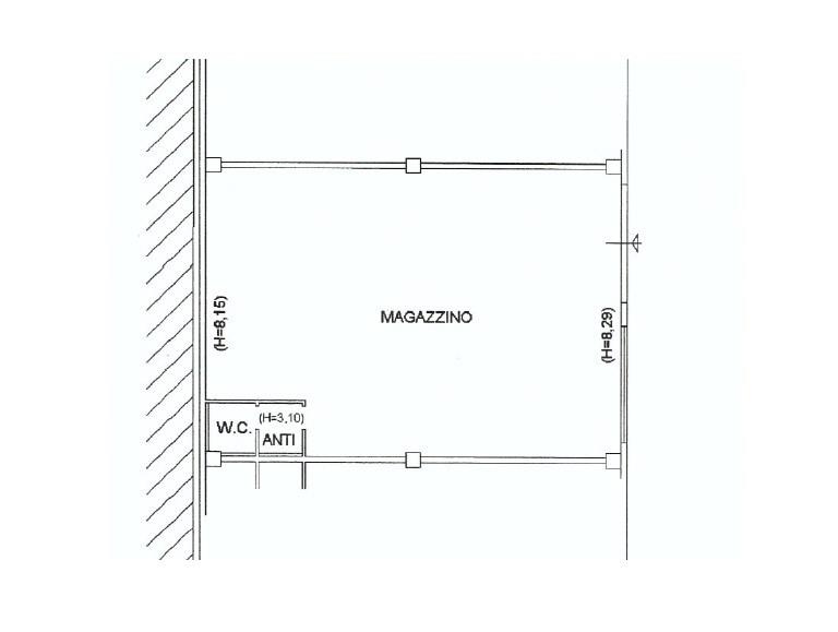 AFFITTASI MAGAZZINO - QUARTO INFERIORE (BO)