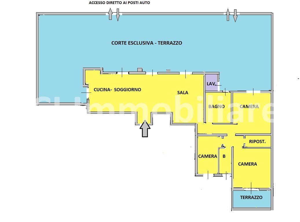 Savona zona Legino ampio appartamento divisibile 140 mq. terrazzo posti auto, box e cantine