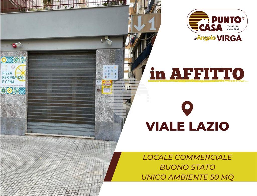 NEGOZIO SU VIALE LAZIO (DI FRONTE AL MUNICIPIO)