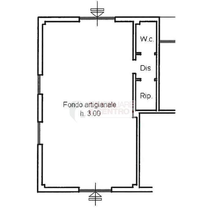 Fondo artigianale in centro