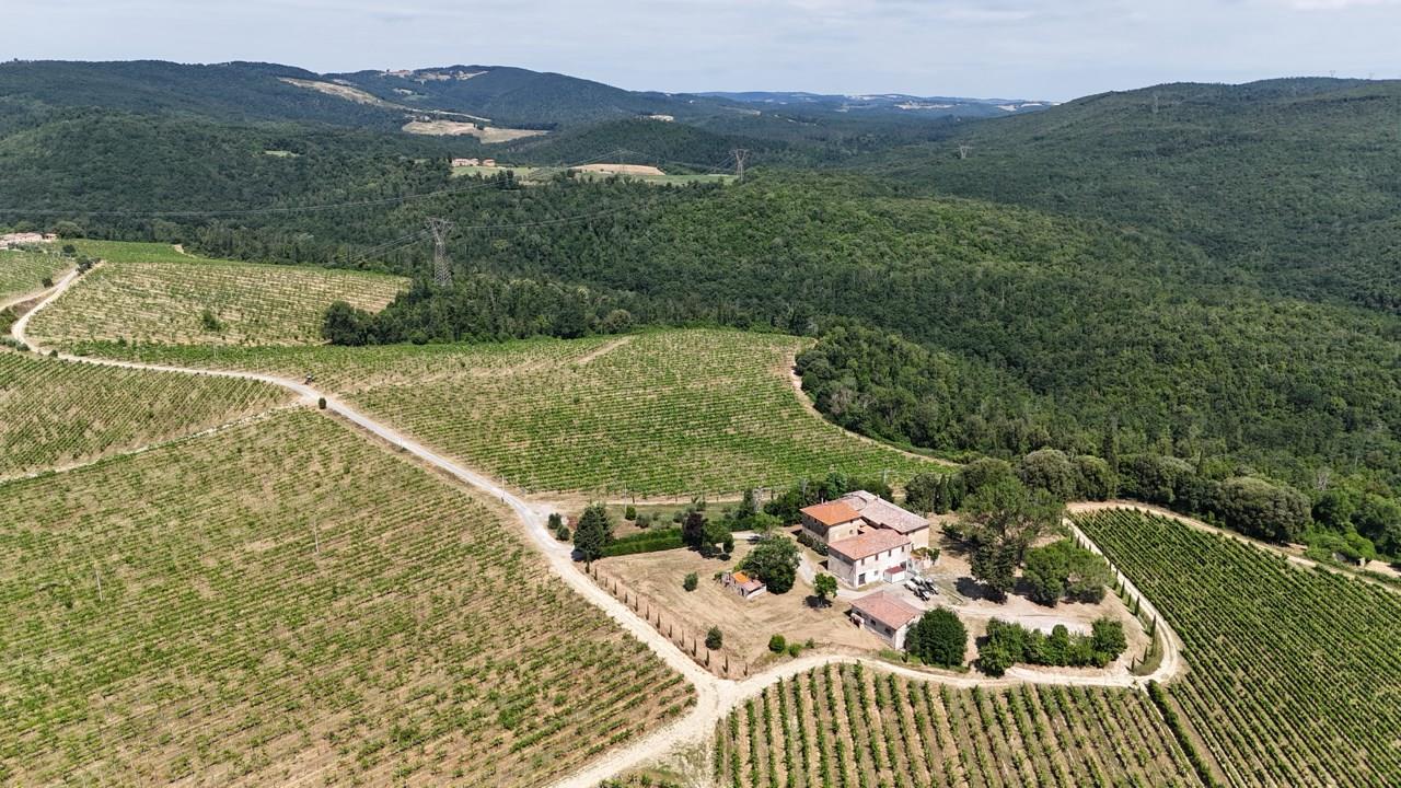 SAN GIMIGNANO. Fattoria di oltre 200 ha e 4.000 mq di fabbricati