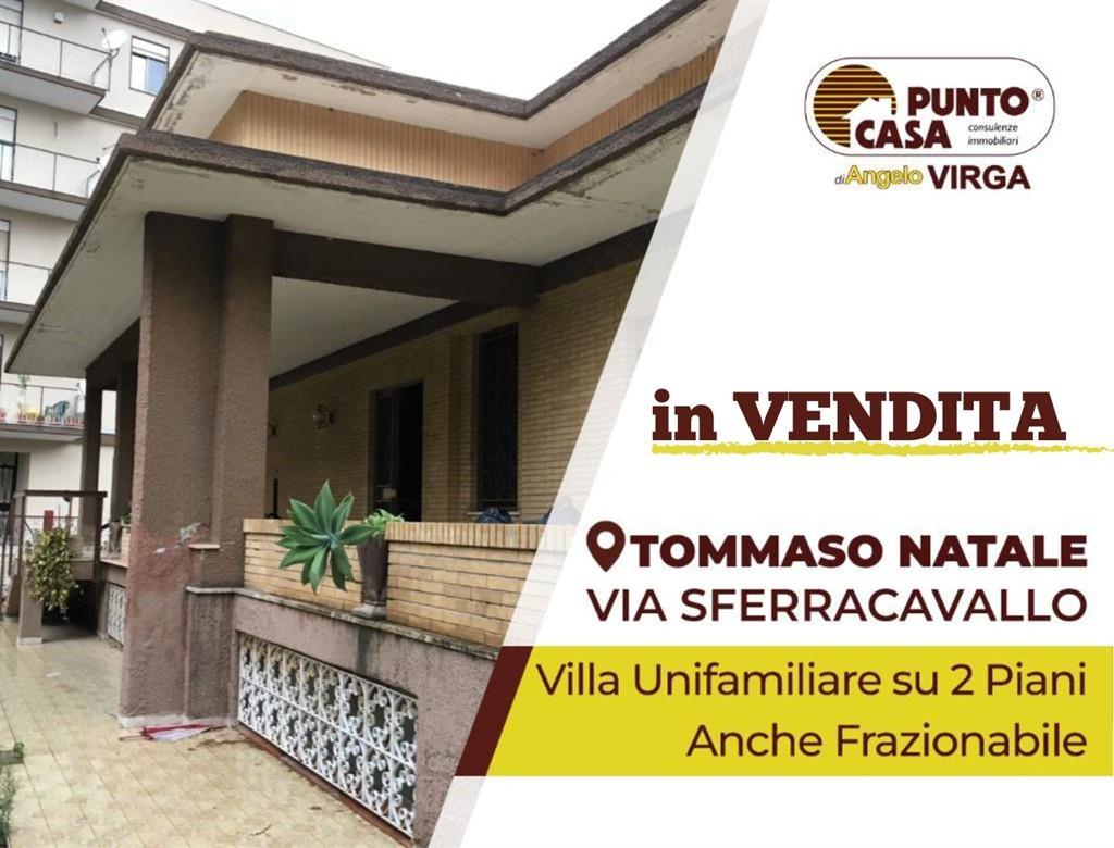 TOMMASO NATALE - SFERRACAVALLO | VILLA SU DUE LIVELLI