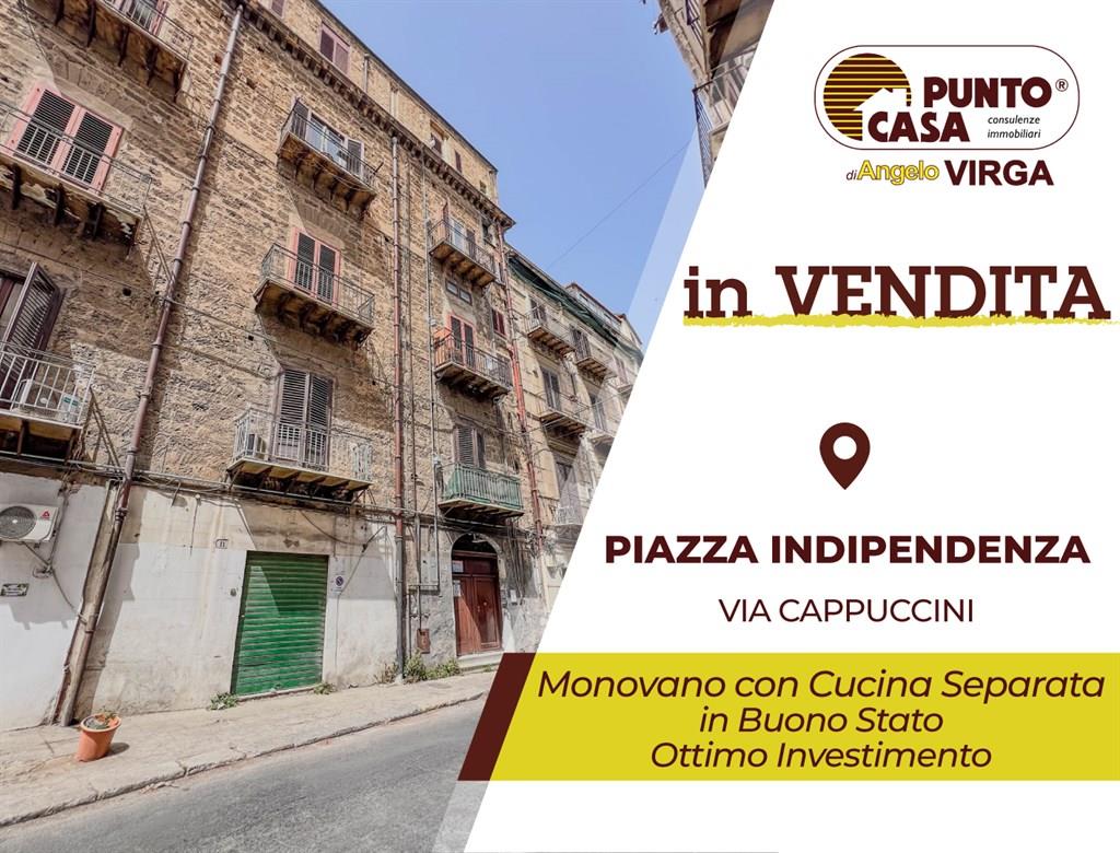 PIAZZA INDIPENDENZA - CAPPUCCINI | Monovano con cucina separata Ottimo Investimento