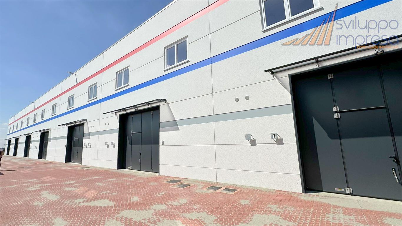 CAPANNONE DI NUOVA COSTRUZIONE CON UFFICIO IN AFFITTO A VIMERCATE