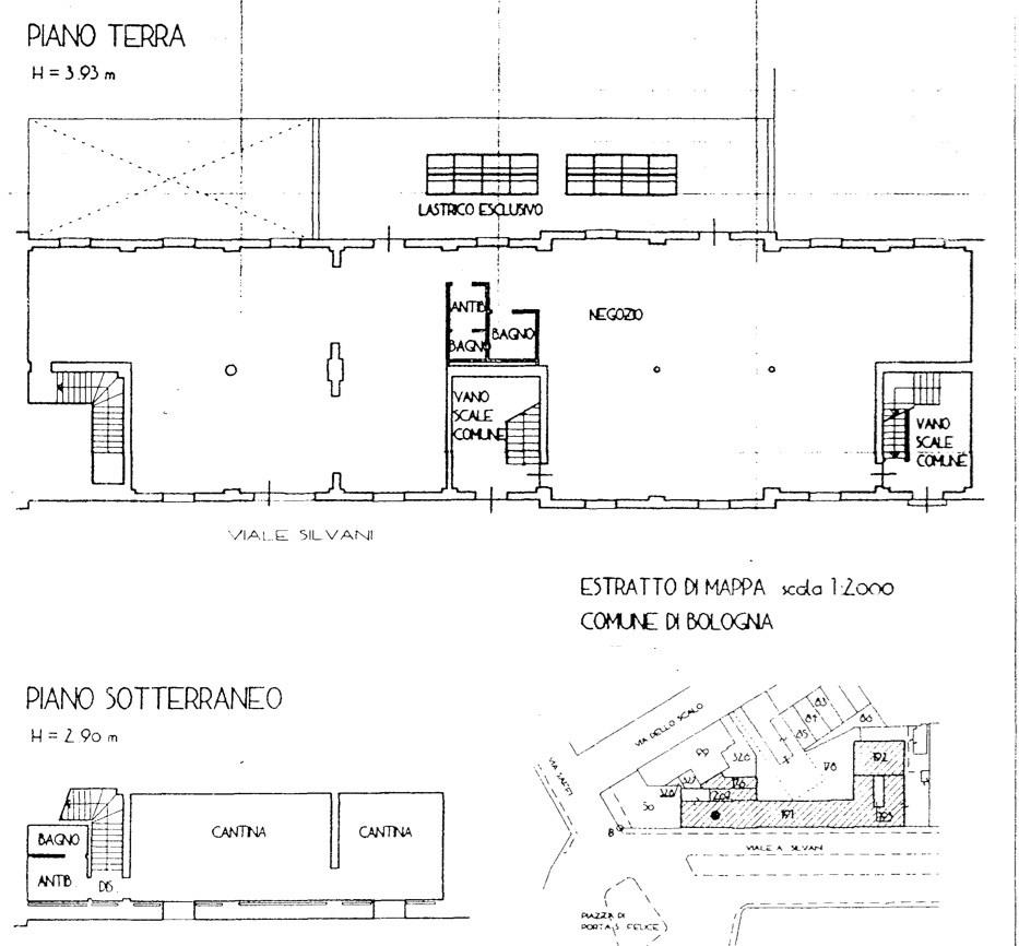 AFFITTASI NEGOZIO - VIALE SILVANI (BO)