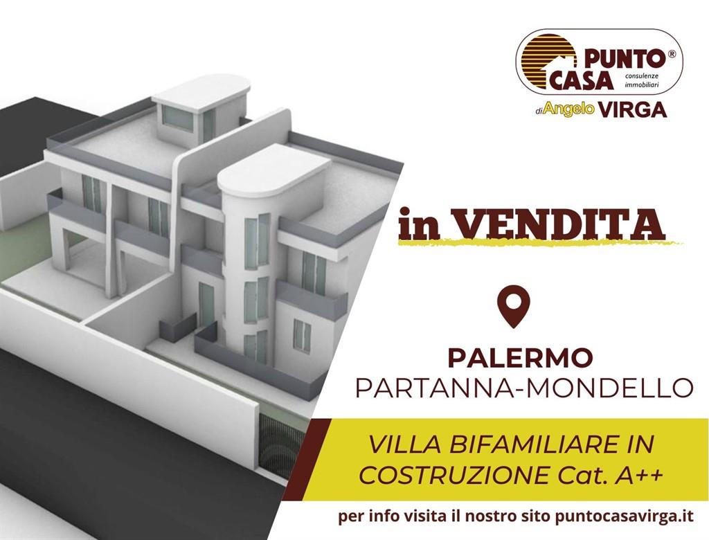 PARTANNA MONDELLO VILLA BIFAMILIARE IN COSTRUZIONE Cat. A++